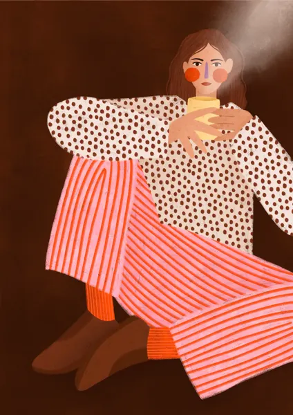 Cozy Coffee Moment by Bea Müller