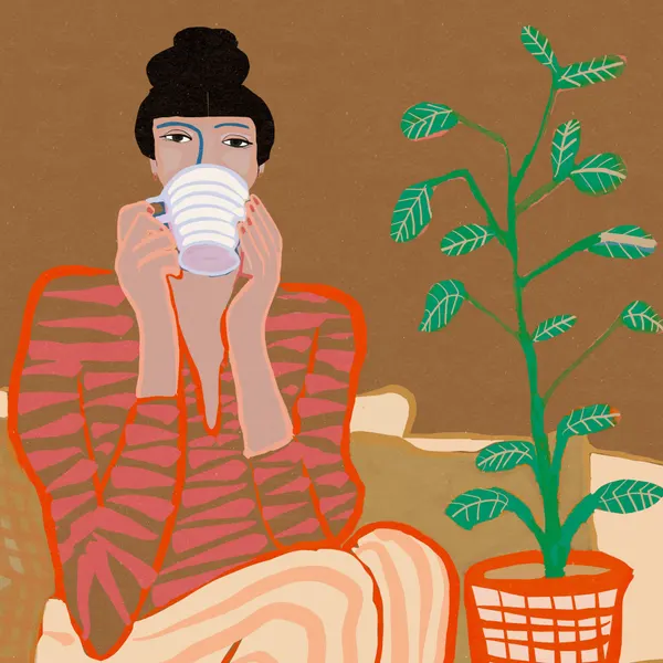 Cozy Coffee Morning by Sharyn Bursic