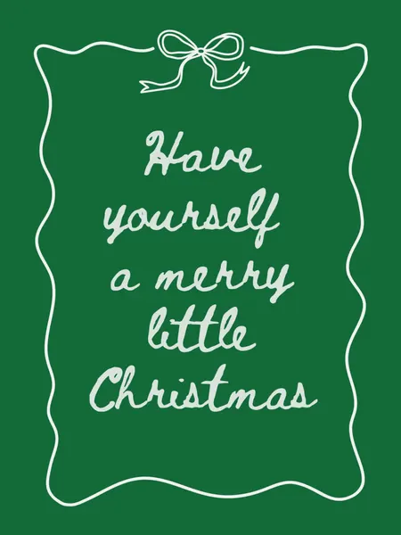 Merry Little Christmas Quote by Jolly and Dash