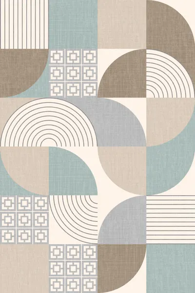 Calm Geometric Pattern by Alexandra Weise