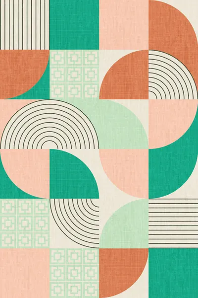 Mid-Century Geometric Play by Alexandra Weise