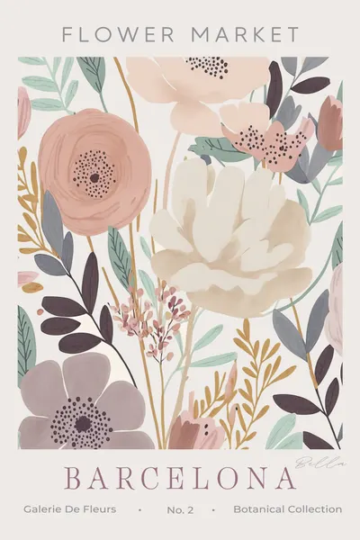 Barcelona Flower Market by Bella Eve