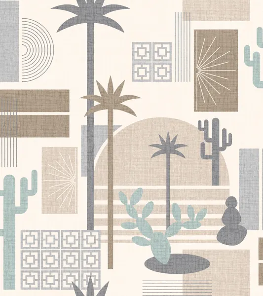 Mid Century Desertscape by Alexandra Weise