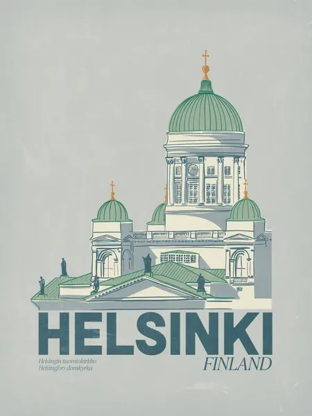 Iconic Helsinki Cathedral by Alexandra Weise