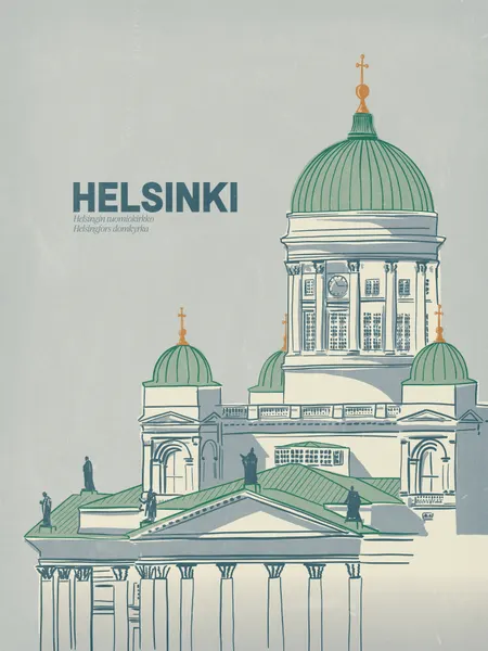 Helsinki Cathedral Illustration by Alexandra Weise