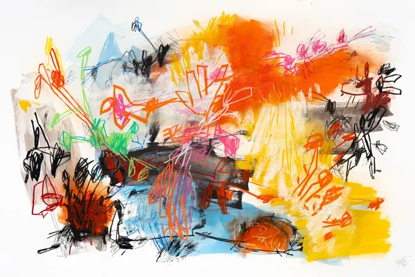 Modern Vibrant Florals by Mette Rix