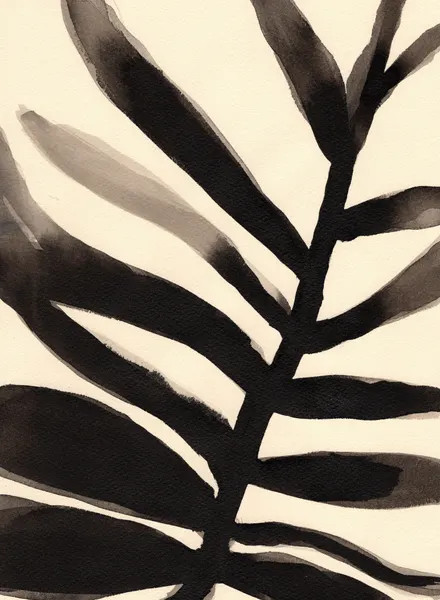 Abstract Leaf Study by Janel Bragg