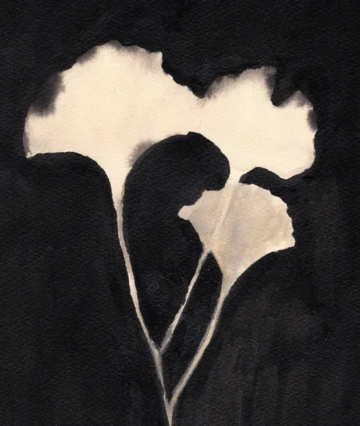 Subtle Ginkgo Serenity by Janel Bragg