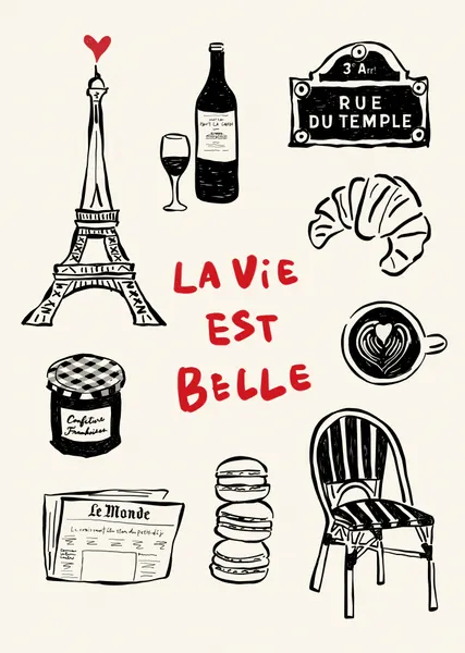 La Vie Est Belle Paris by Rio Soléy