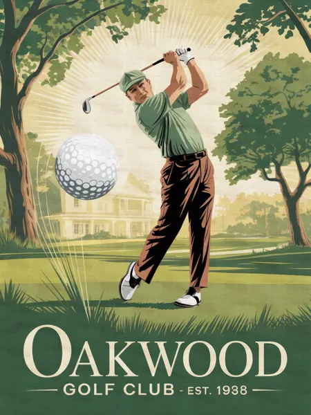 Classic Golf Swing by Andreas Magnusson