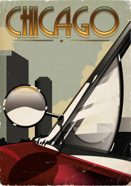 Retro Chicago Drive by Nicholas