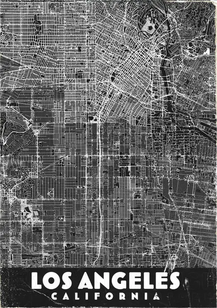 Los Angeles Urban Grid by Nicholas
