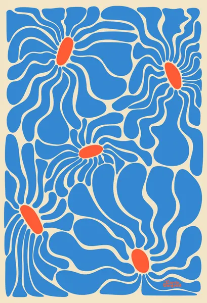 Fluid Flowers by Carrie Cantwell
