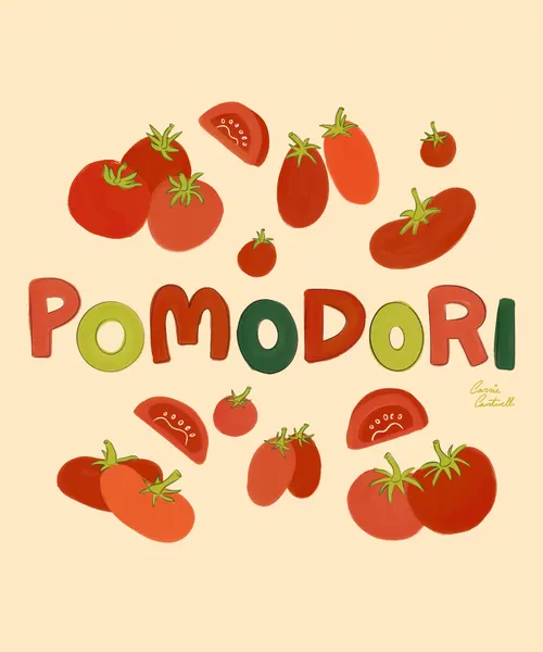 Pomodori by Carrie Cantwell