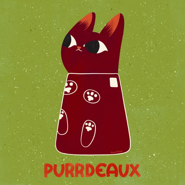 Purrdeaux by Carrie Cantwell