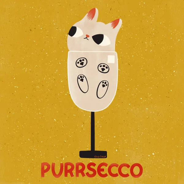 Purrsecco by Carrie Cantwell