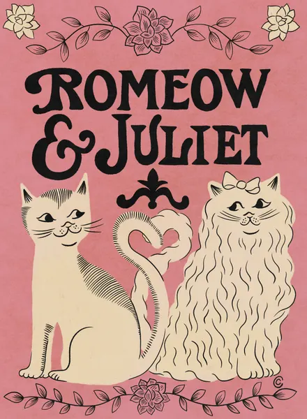 Romeow and Juliet by Carrie Cantwell
