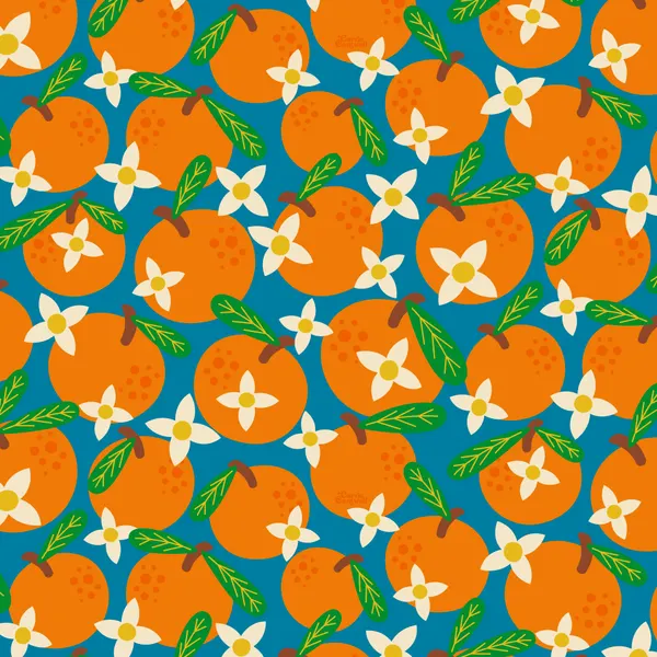 Organic Oranges by Carrie Cantwell