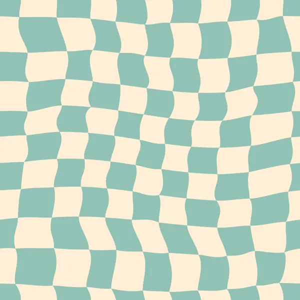 Warped Checkerboard by Carrie Cantwell