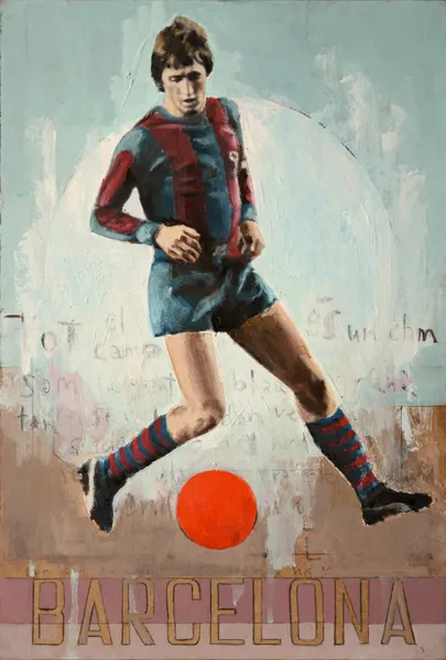 Vintage Soccer Strike by David Diehl