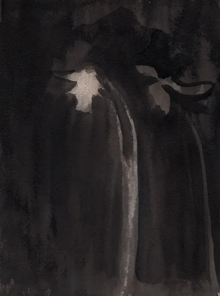 Elegant Dark Bloom by Janel Bragg