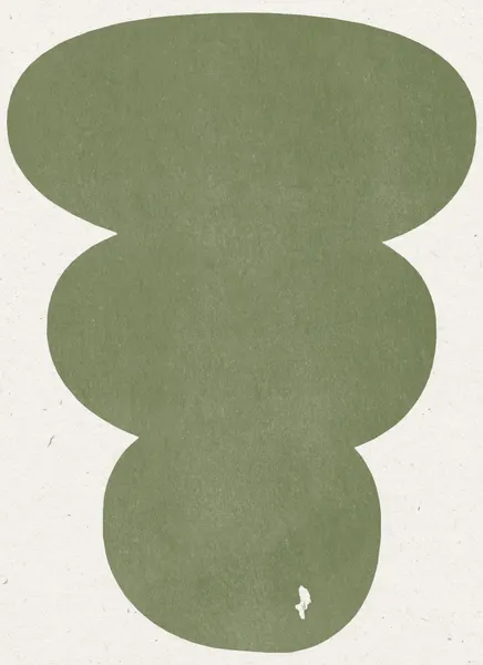 Greenery Simple Retro Shapes by THE MIUUS STUDIO