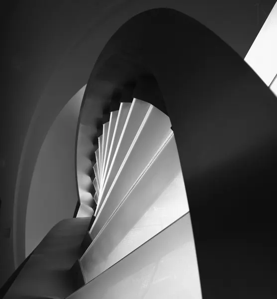 Modern Spiral Staircase by Olavo Azevedo