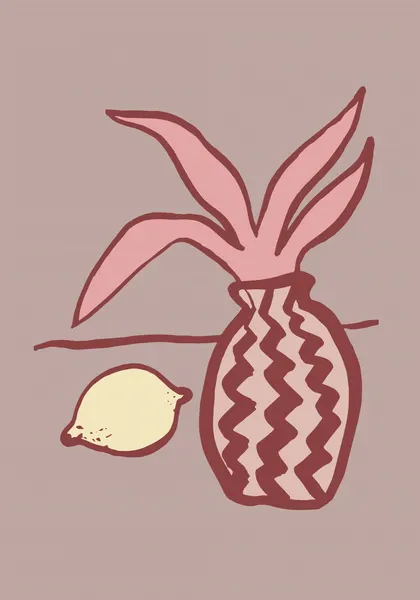 Modern Botanical Still Life by Pictufy Studio