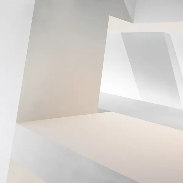 Abstract White Architecture by Gilbert Claes