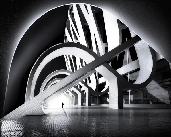 Modern Architectural Pathway by Dani Otero Sobrino