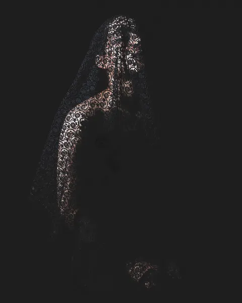 Dark Lace Elegance by Hooman Sedaghi