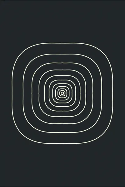 Concentric Geometric Tunnel by jay stanley