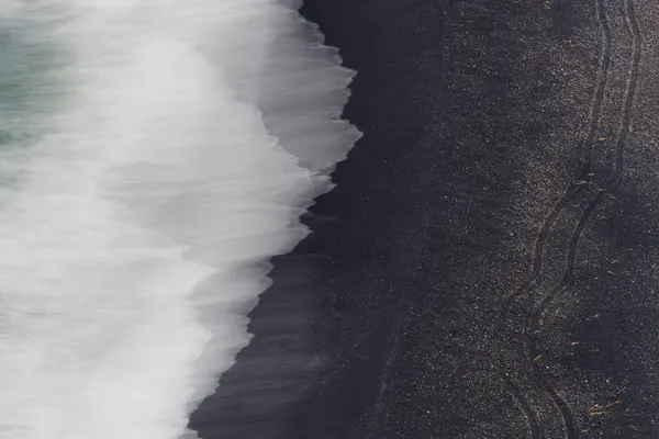 Serene Black Sand Waves by Damiano Serra