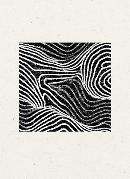 Black and White Waves by THE MIUUS STUDIO