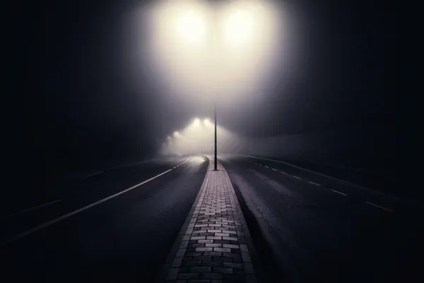 Mysterious Foggy Road by Mika Suutari