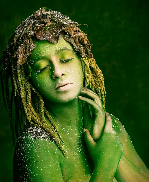Green Nature Spirit by Debarghya Mukherjee