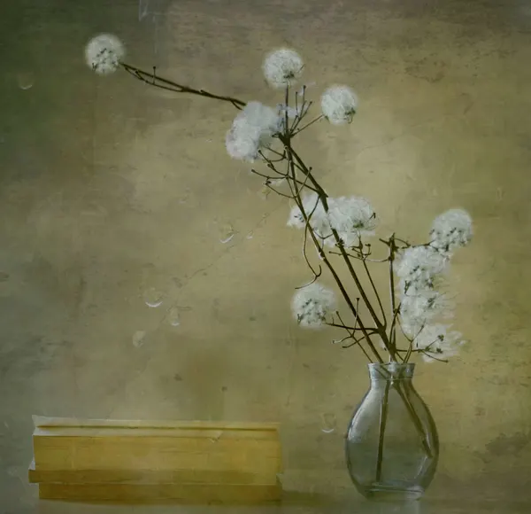 Serene Fluffy Flowers by Delphine Devos
