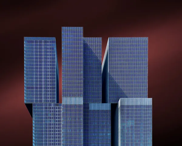 Modern Glass Buildings by Jef Van den Houte
