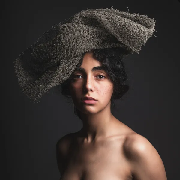 Pensive Fabric Gaze by Hooman Sedaghi