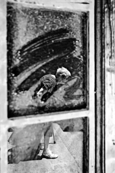 Childhood Through Glass by Luca Domenichi