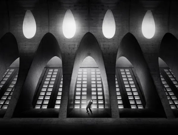 Dramatic Architectural Space by Dani Otero Sobrino
