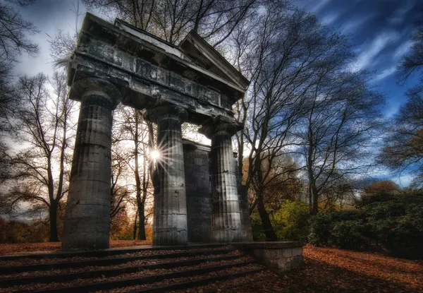 Sunlit Ancient Ruins by Hans Günther