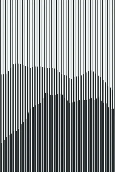 Undulating Vertical Lines by jay stanley