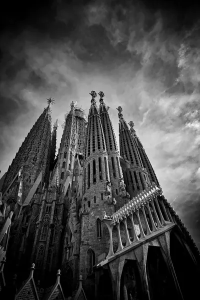 Dramatic Sagrada Familia Spires by Neil White