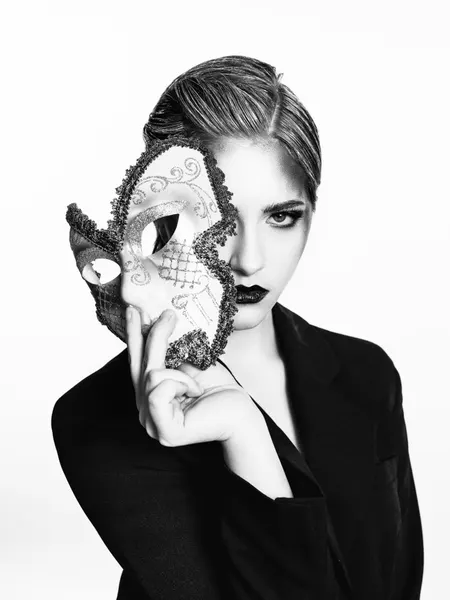 Elegant Masked Gaze by Martin Lee