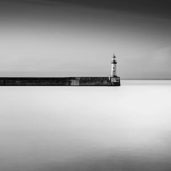 Serene Pier Lighthouse by av peteghium