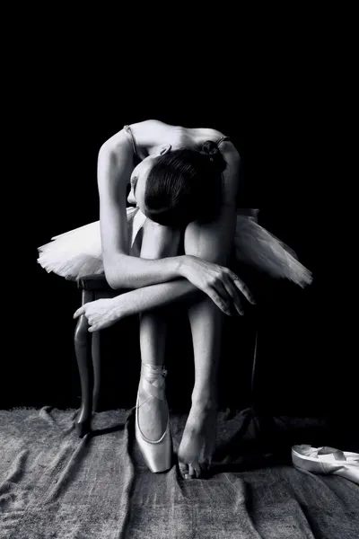 Tired Ballerina by Agus Adriana