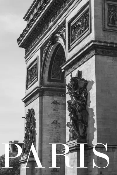 Arc de Triomphe Paris by Pictufy Studio III