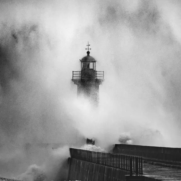 Lighthouse Against the Storm by Marco Faria