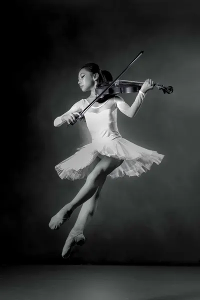 Ballet Violin Leap by Agus Adriana